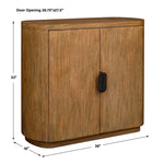 Newell - Wood 2 Door Cabinet - Natural