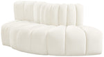 Arc - Velvet 3 Piece Modular Sofa