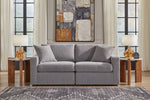 Modmax - Straight Sectional - Granite