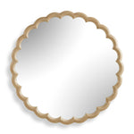 Cerrito - Round Mirror - Burnished Ivory