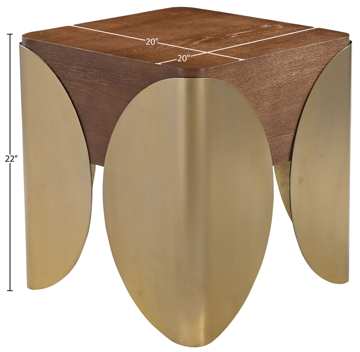 Cazari - Oak Wood And Iron Table
