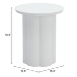 Kogur - Side Table - White