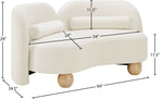 Daphne - Velvet Loveseat