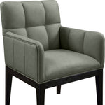 Adrian - Dining Arm Chair (Set of 2) - Black Legs