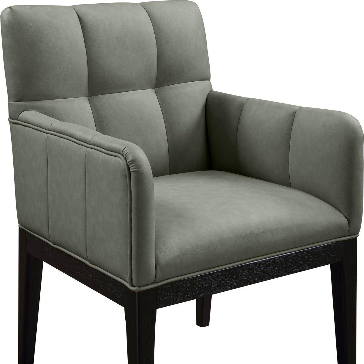Adrian - Dining Arm Chair (Set of 2) - Black Legs