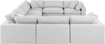 Comfy - 8 Piece Linen Modular Sectional