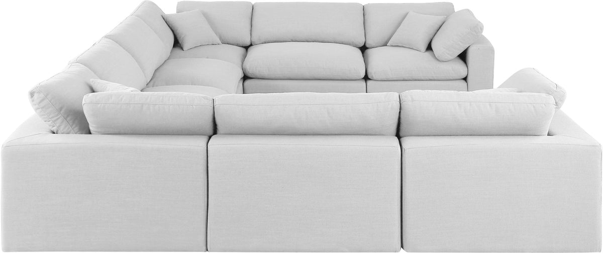 Comfy - 8 Piece Linen Modular Sectional