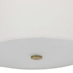 Colfax - 3 Light Semi Flush - Brass