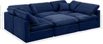 Indulge - Velvet 6 Piece Modular Sectional