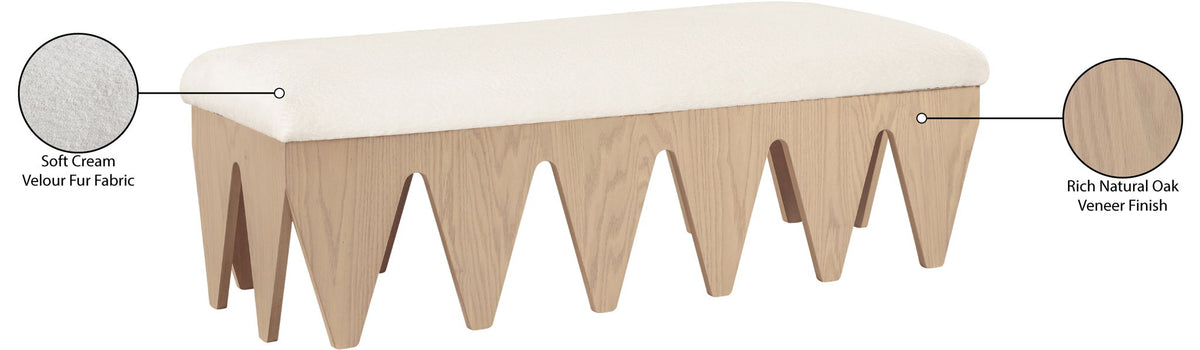 Altair - Bench - Light Brown Base