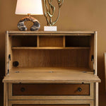 Hide Away - Secretary Desk - Brown / Woodtone