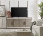 Serenity - Tulum Media Storage Cabinet - Gray