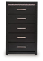 Brizmore - Five Drawer Chest - Black