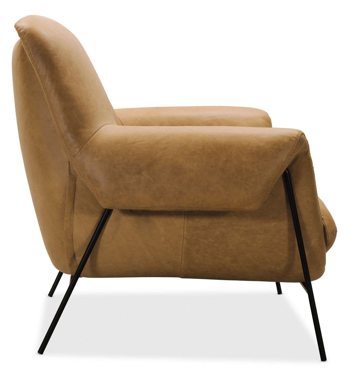 CC - Ambroise Metal Frame Club Chair