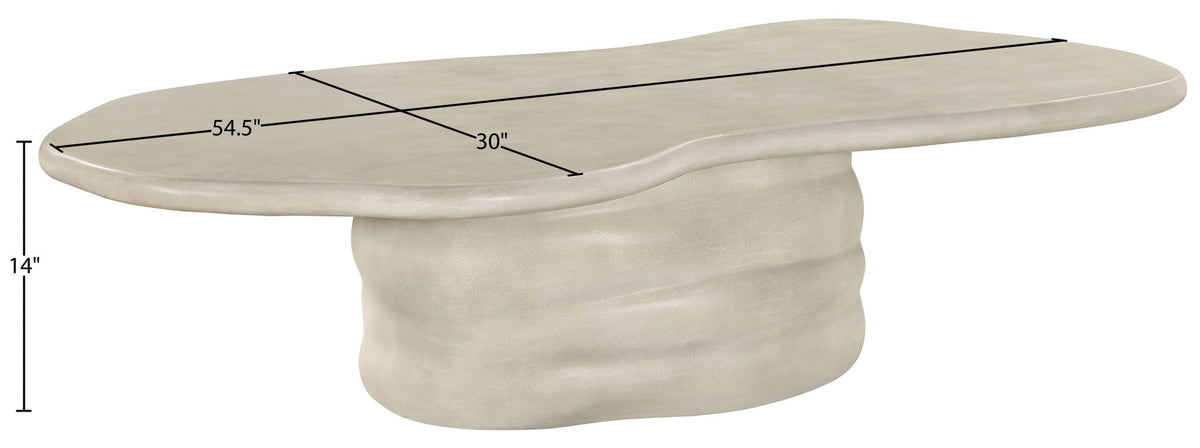 Branna - Concrete Coffee Table
