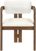Ravina - Upholstered Dining Chair With Stained Brown Base (Set of 2)