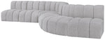 Arc - Boucle Fabric 7 Piece Modular Sofa
