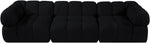 Orin - Velvet Performance Fabric Upholstered 3 Piece Modular Sofa
