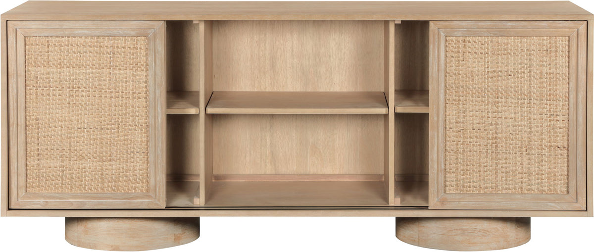 Windsor - Rubberwood Sideboard / Buffet - Natural