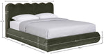 Tempo - Velvet Upholstered Bed