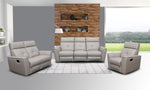 8501 - Sofa With 2 Manual Recliners