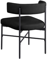 Rivage - Durable Dining Chair With Black Frame (Set of 2)