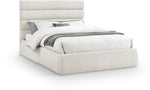 Adam - Linen Fabric Bed With 52" Headboard