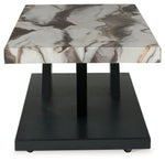 Cendill - Occasional Table Set (Set of 3) - Dark Brown / White / Black