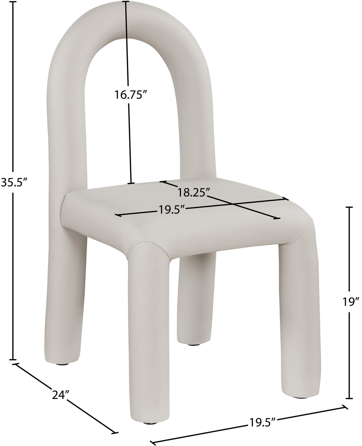 Amari - Faux Leather Dining Chair (Set of 2)