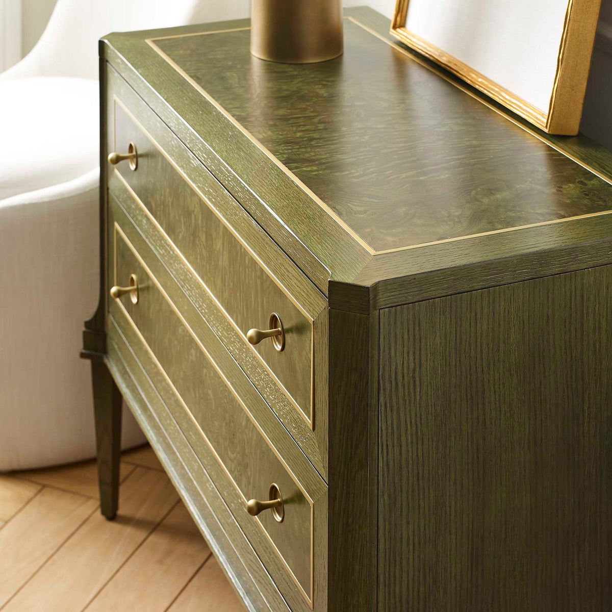 Green With Envy - 2 Drawer Chest - Green