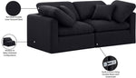 Indulge - Linen 2 Seat Modular Sofa