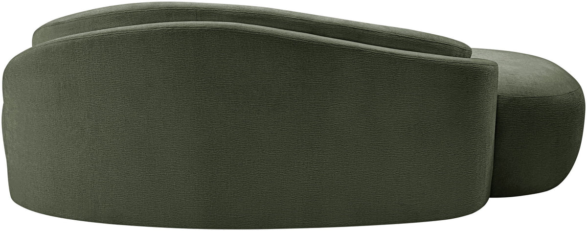 Caspian - Chenille Fabric Upholstered Loveseat