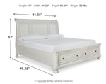 Robbinsdale - Sleigh Bed