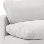 Comfy - Velvet Modular Armless Sofa 3 Seats