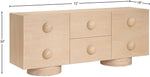 Bubble - Rubberwood with Oak Veneer Sideboard / Buffet