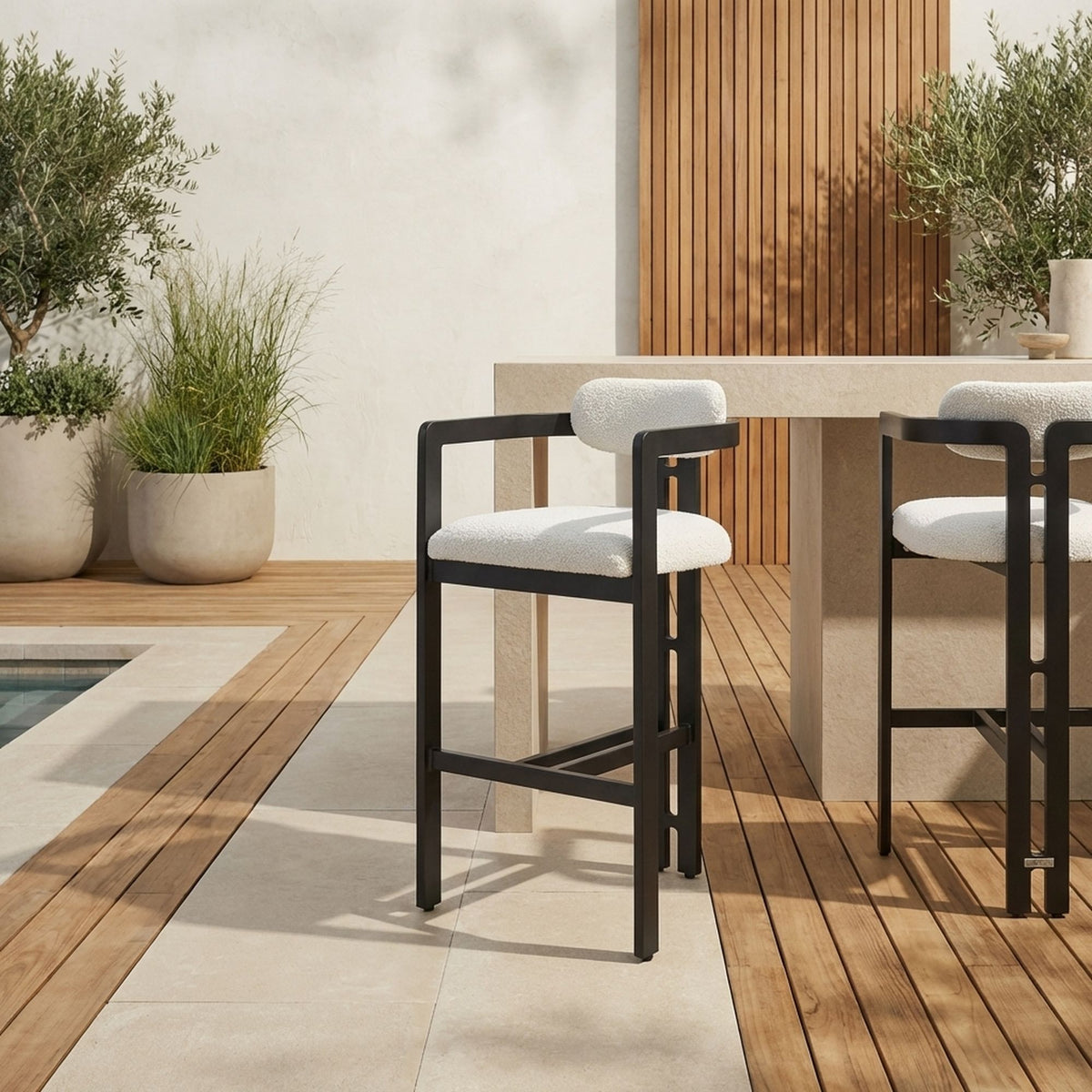 Jazmin - Outdoor Barstool
