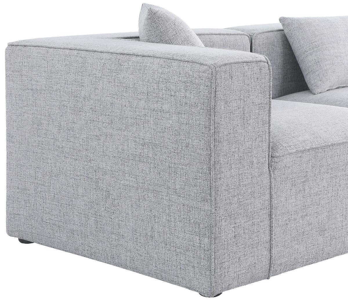 Cube - Linen 7 Piece Modular U-Shaped Sectional