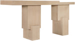 Anzio - Oak Veneer And Solid Wood Console Table