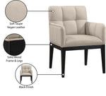 Adrian - Dining Arm Chair (Set of 2) - Black Legs