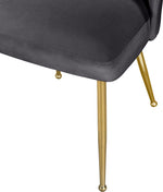 Logan - Dining Chair (Set of 2) - Gold Legs