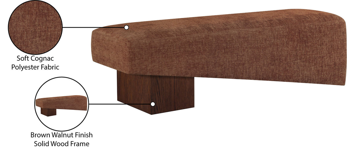 Alora - Bench - Dark Brown Base