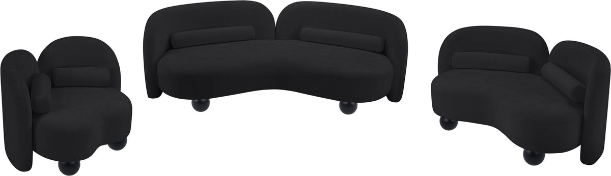 Daphne - Chenille Loveseat