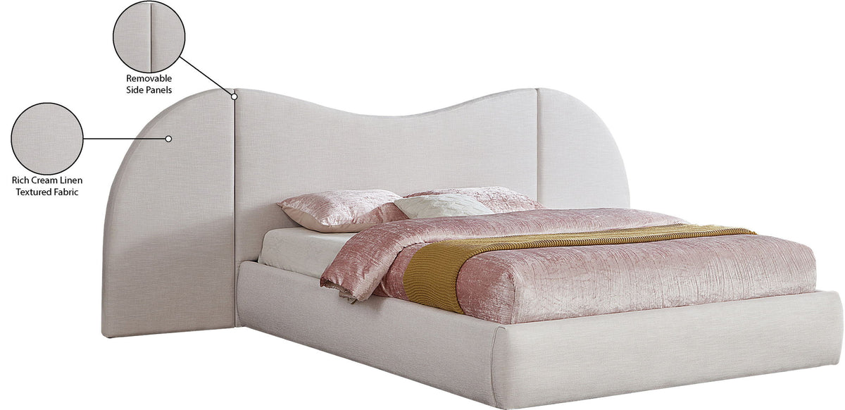 Everest - Linen Fabric Bed