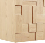 Leonardo - Engineered Stone And Solid Wood 24" Wall Mounted Bathroom Vanity