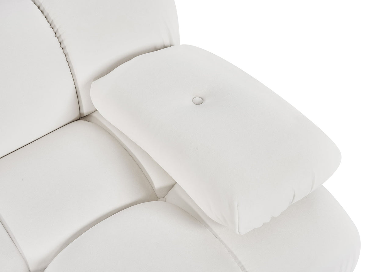 Orin - Velvet Performance Fabric Upholstered 2 Piece Modular Sofa