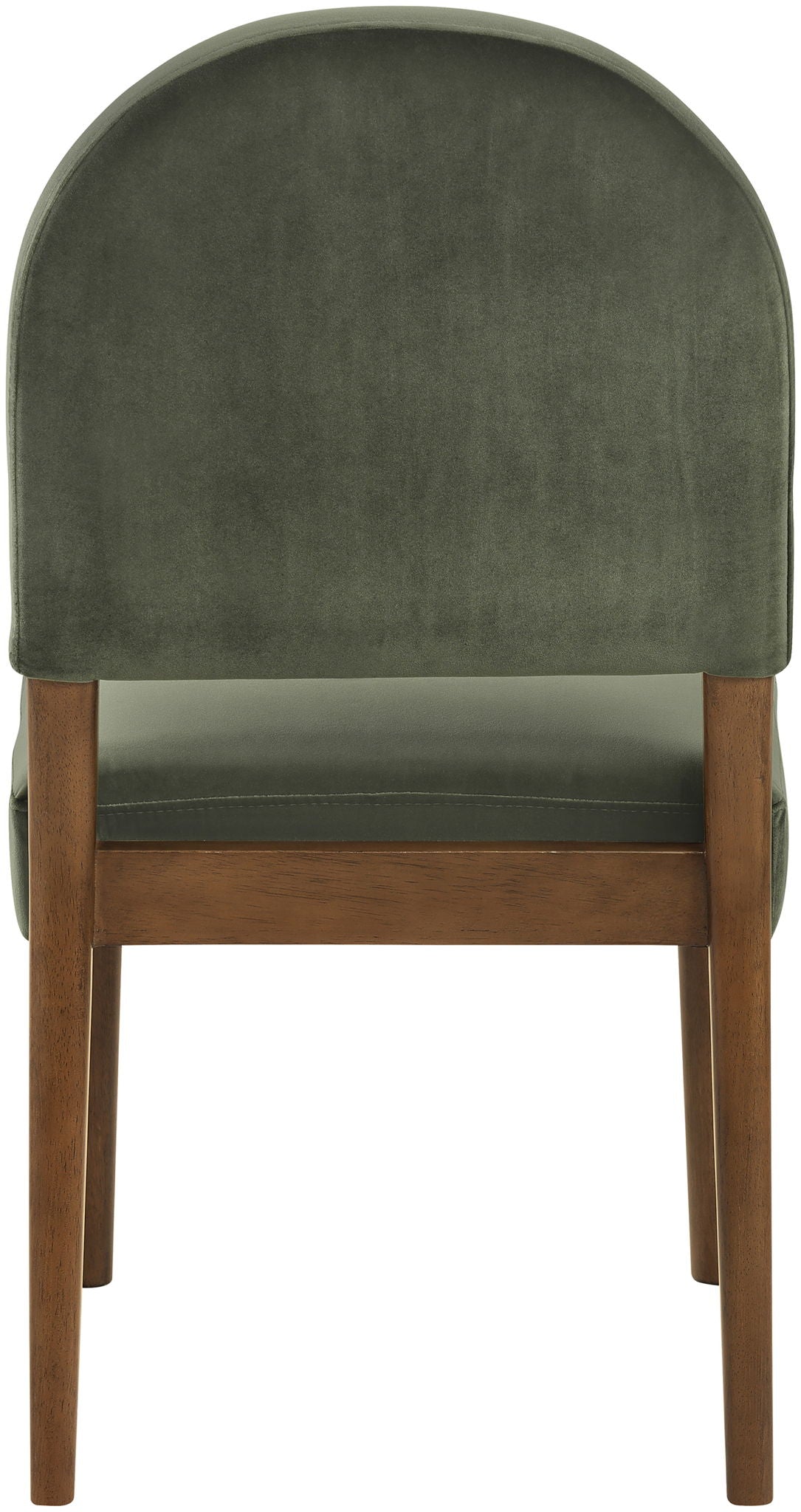 Varinelle - Velvet Dining Chair (Set of 2) - Walnut Frame