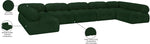 Ames - 7 Piece Boucle Fabric Modular Sectional