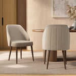 Manhattan Solace - Wood Upholstered Dining Side Chair (Set of 2)