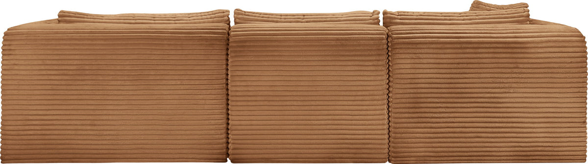 Shaggy - Fabric 3 Piece Modular Sectional