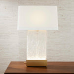Lit Glacier - Table Lamp - White